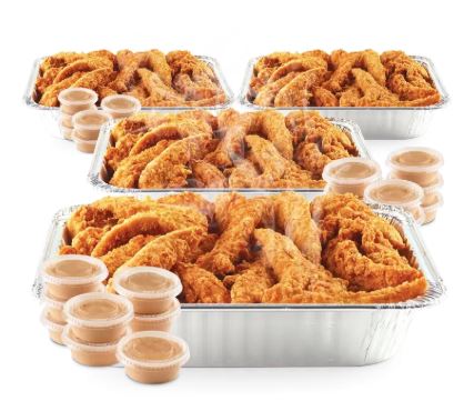Raising Cane's 100-Finger Tailgate Menu