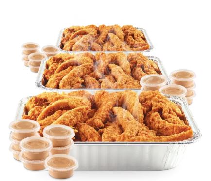 Raising Cane's 75-Finger Tailgate Menu